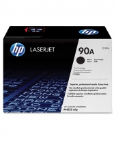 HP 90A LaserJet Toner Cartridge, black (CE390A)